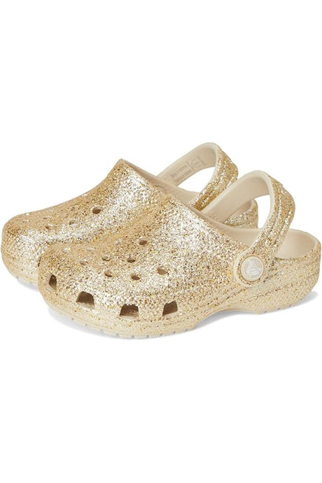 CROCS KIDS Classic Chunky Glitter Clog T 211940 - Açık Pembe