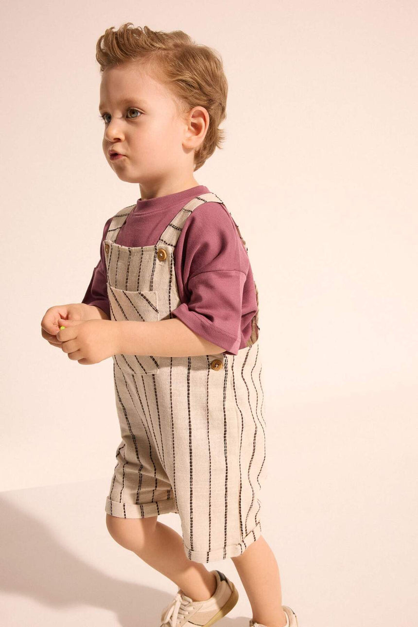 Defacto Çocuk Overalls C5244A5 - Ekru