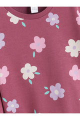 LCW ÇOCUK W5M318F1 SWT,ELALEM-A/B-FT - Pembe/ Lila