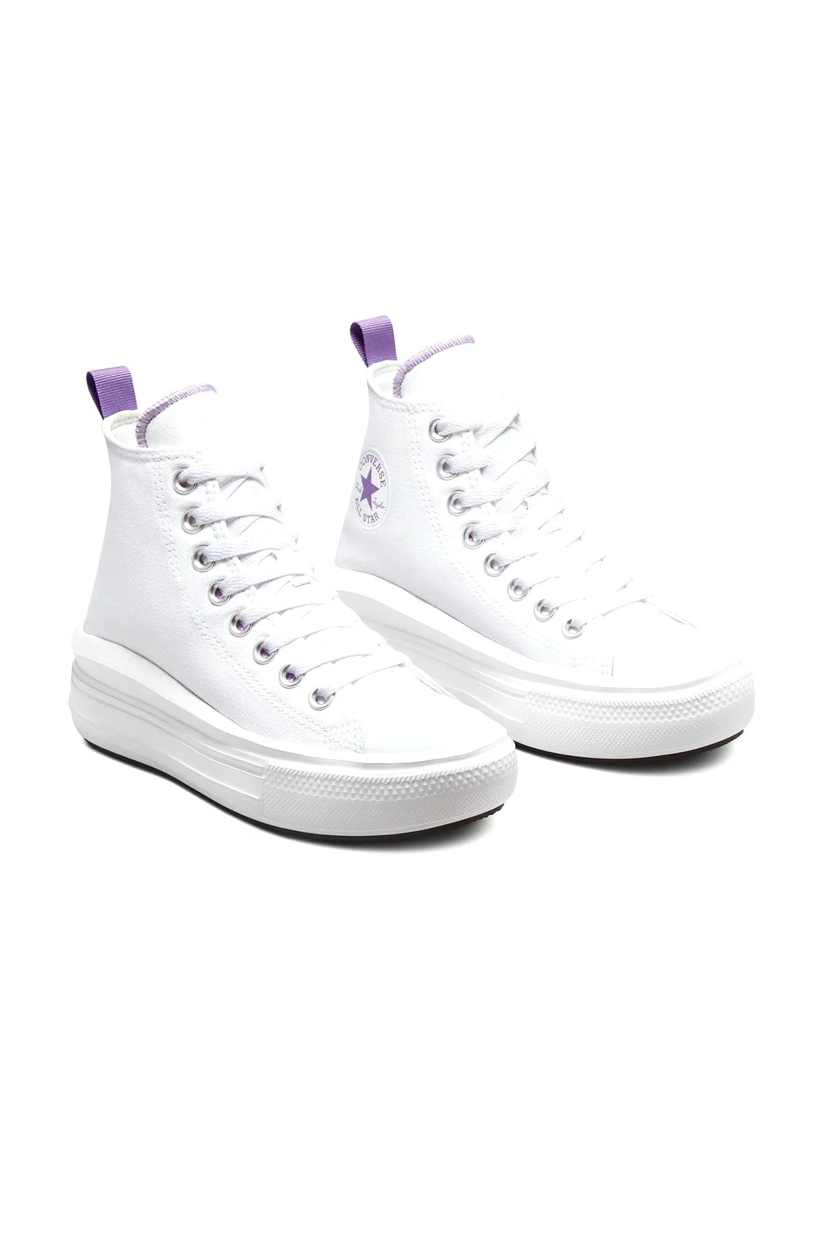 Converse Chuck Taylor All Star Move Unisex Sneaker A03667C - Beyaz