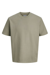 JACK&JONES JJEAUSTIN TEE SS NOOS PLS 12294528 - Siyah