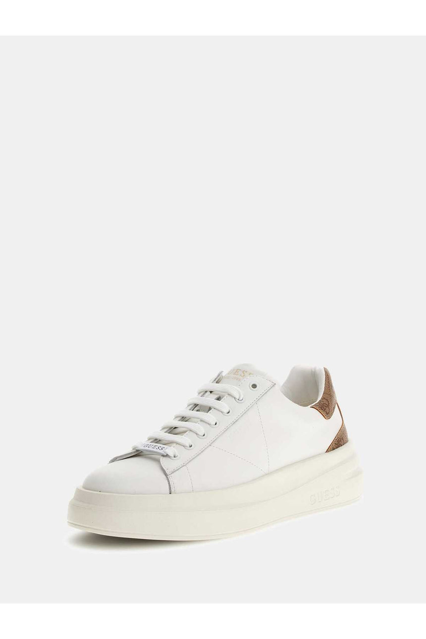 GUESS ERKEK ELBA FMPVIBLEA12 - Beyaz