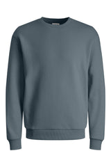 JACK&JONES JJEBRADLEY SWEAT CREW NOOS 12249341 - Mavi/ Gri