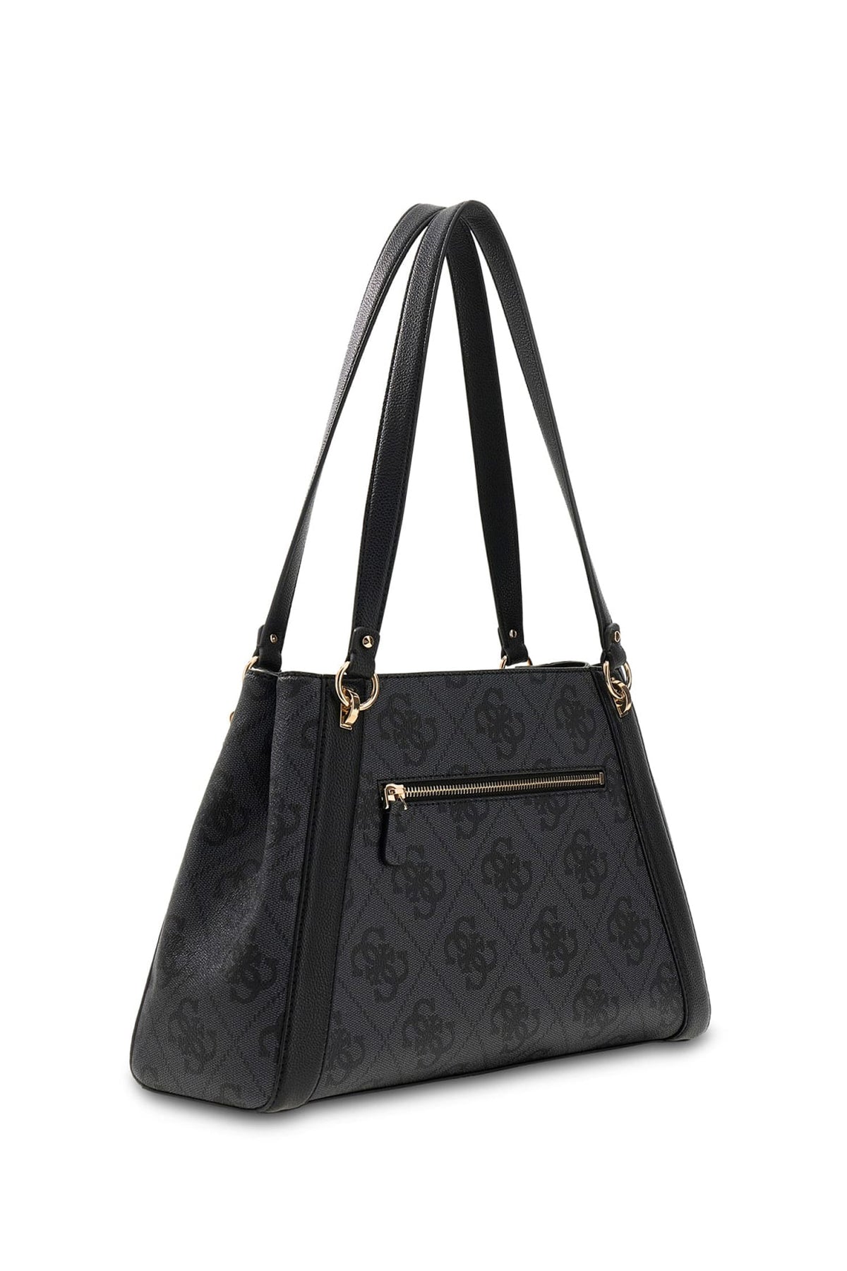 Guess Karnilla Logo Kadın Omuz Çantası HWOS9901220 - Ekru / Krem