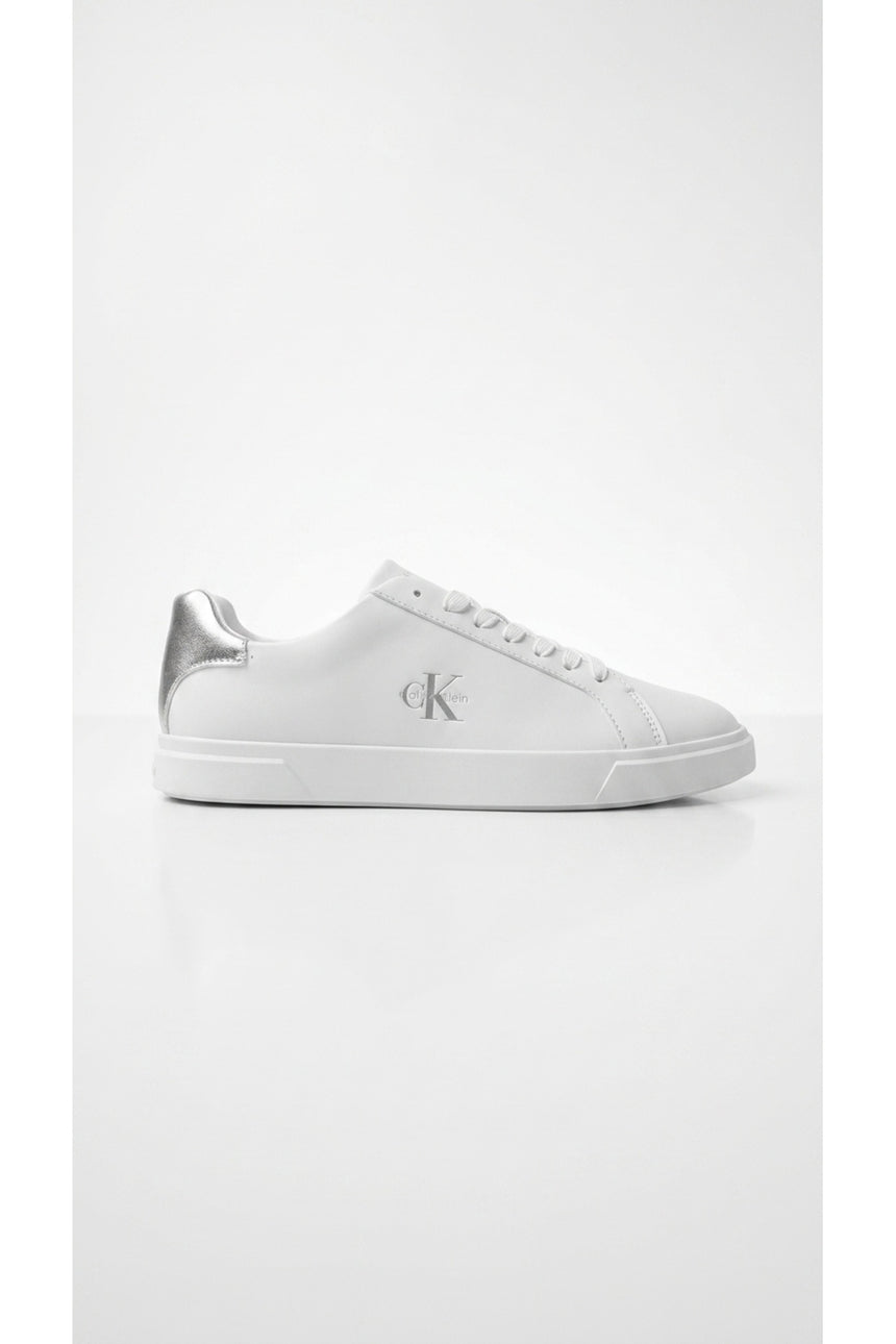 Calvin Klein Kadın LOW PRO CUPS LACEUP LTH MET HW0HW02846 - Beyaz
