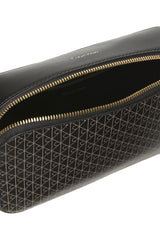 Calvin Klein Emblem AOP Elongated Camera Bag Kadın Omuz Çantası LV04F3268G - Siyah