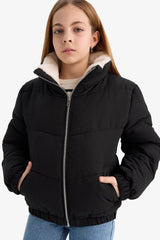 Defacto Çocuk Mont C5390A8 - Siyah