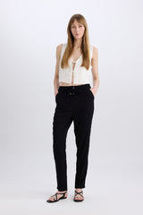 Defacto Kadın Trousers L3164Az - Siyah