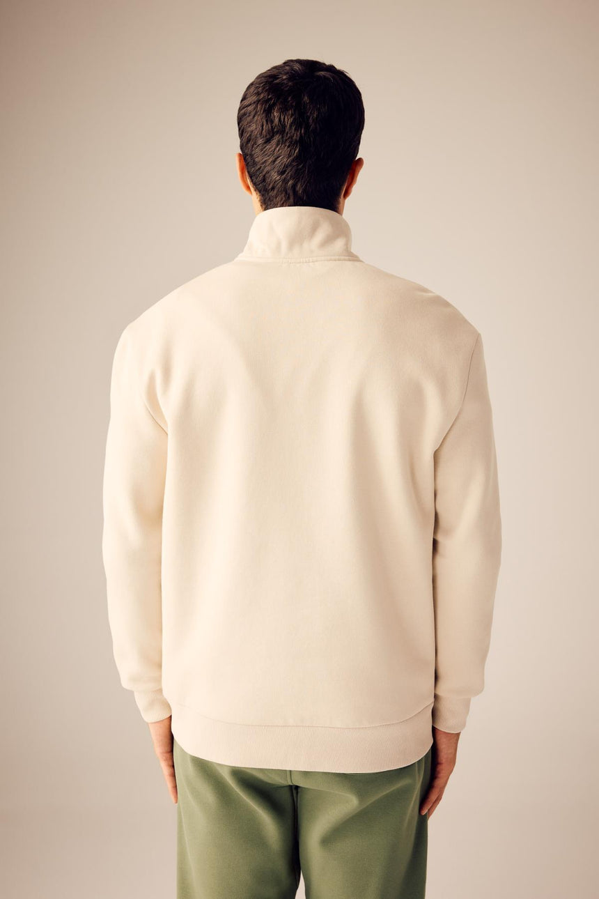 Defacto Erkek Sweat Shirt X7405AZ - Kahverengi / Kum Beji