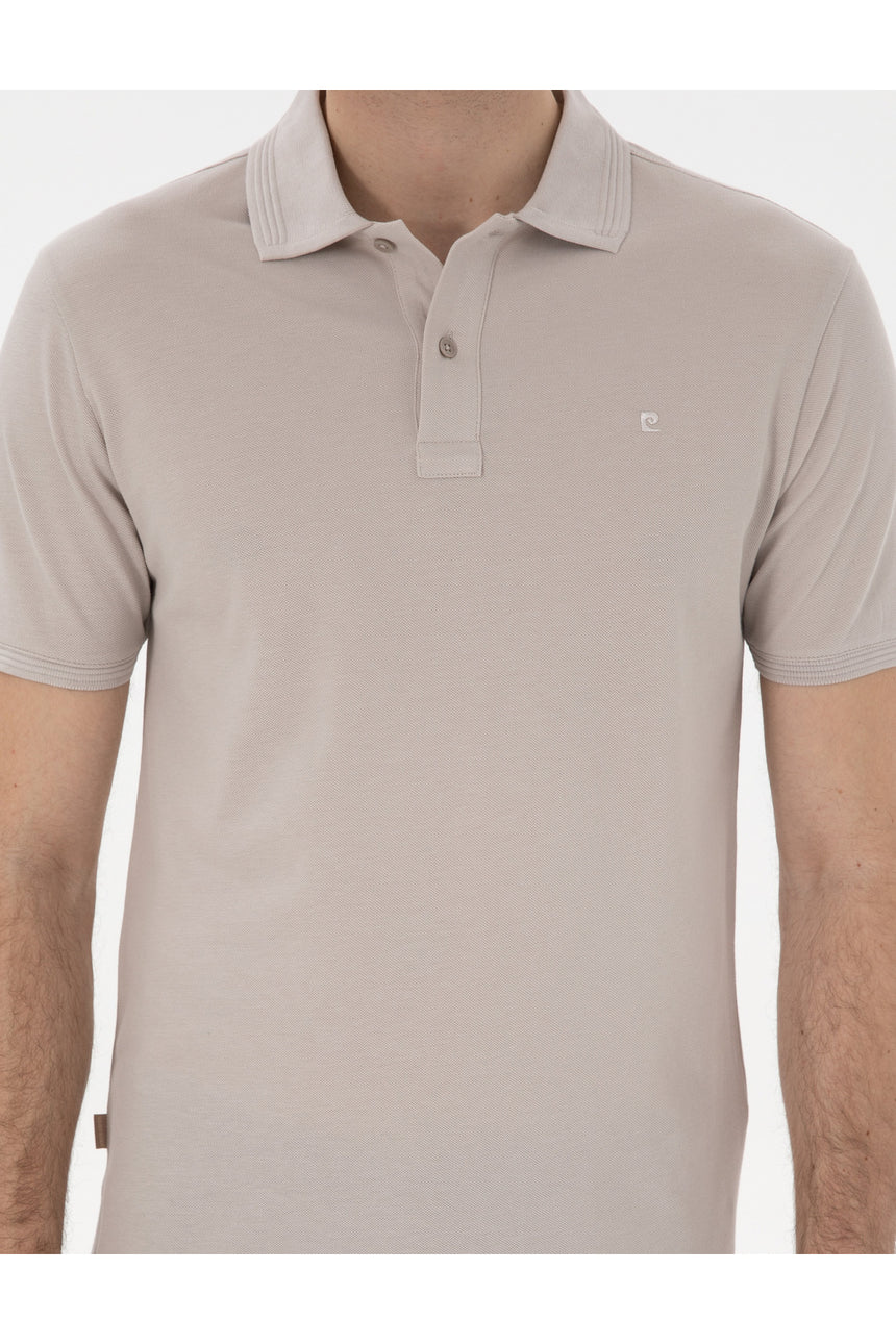 PIERRE CARDIN ERKEK T-Shirt 2131539 - Gri/ Bej /Krem