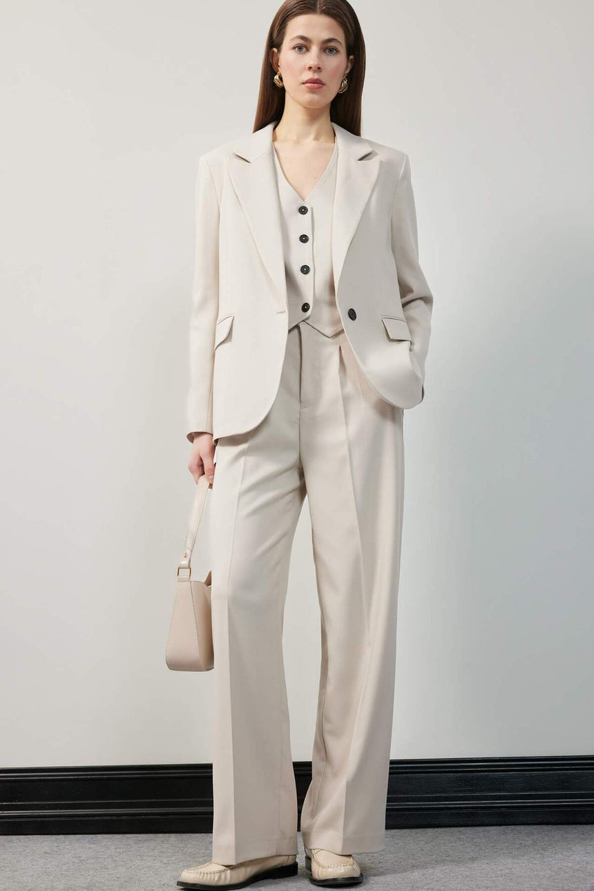 Defacto Kadın Blazer B0490Ax - Açık Kahve