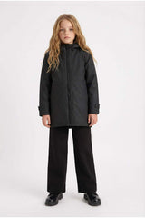Defacto Çocuk Raincoat C5229A8 - Siyah