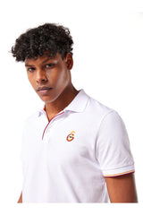 Galatasaray Erkek Polo T-Shirt E251049 - Beyaz