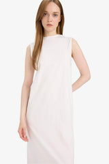 Defacto Kadın Knitted Dress D4898Ax - Ekru