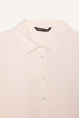 Defacto Kadın Long Sleeve Shirt C3819Ax - Kırık Beyaz