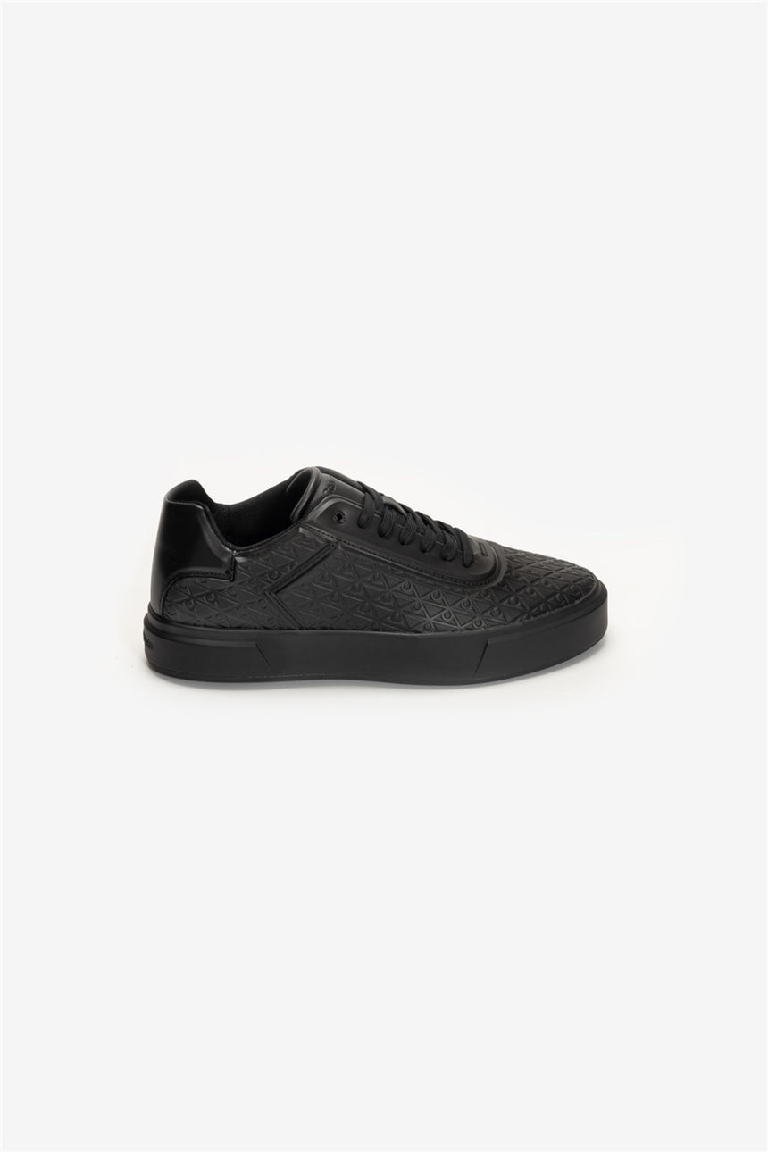 Calvin Klein Erkek BASKET CUP OXF LUP HF AOP LTH HM0HM02132 - Siyah