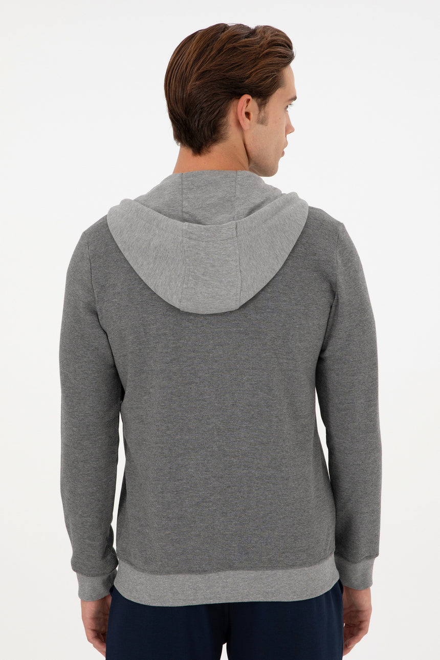 US POLO ASSN ERKEK SWEATSHİRT 1943660 - Antrasit