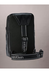 Calvin Klein Erkek BOLD LOGO WEBBING SLING LV04D3449G - Siyah