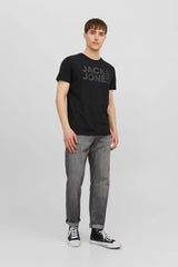 JACK&JONES T-SHIRT 12151955 - Siyah