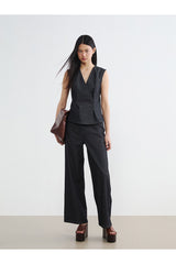 LCW KADIN S6NF48B8 YLK,AVERS-SET-VEST - Koyu Mavi