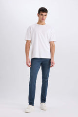 Defacto Erkek Denim B3622AX - Mavi/Gri