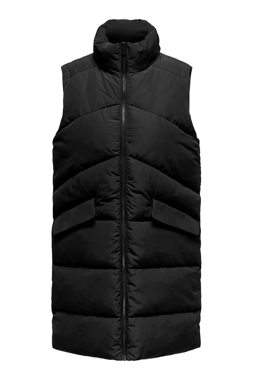 only onlmatilde long waistcoat otw noos 15274066 - Siyah