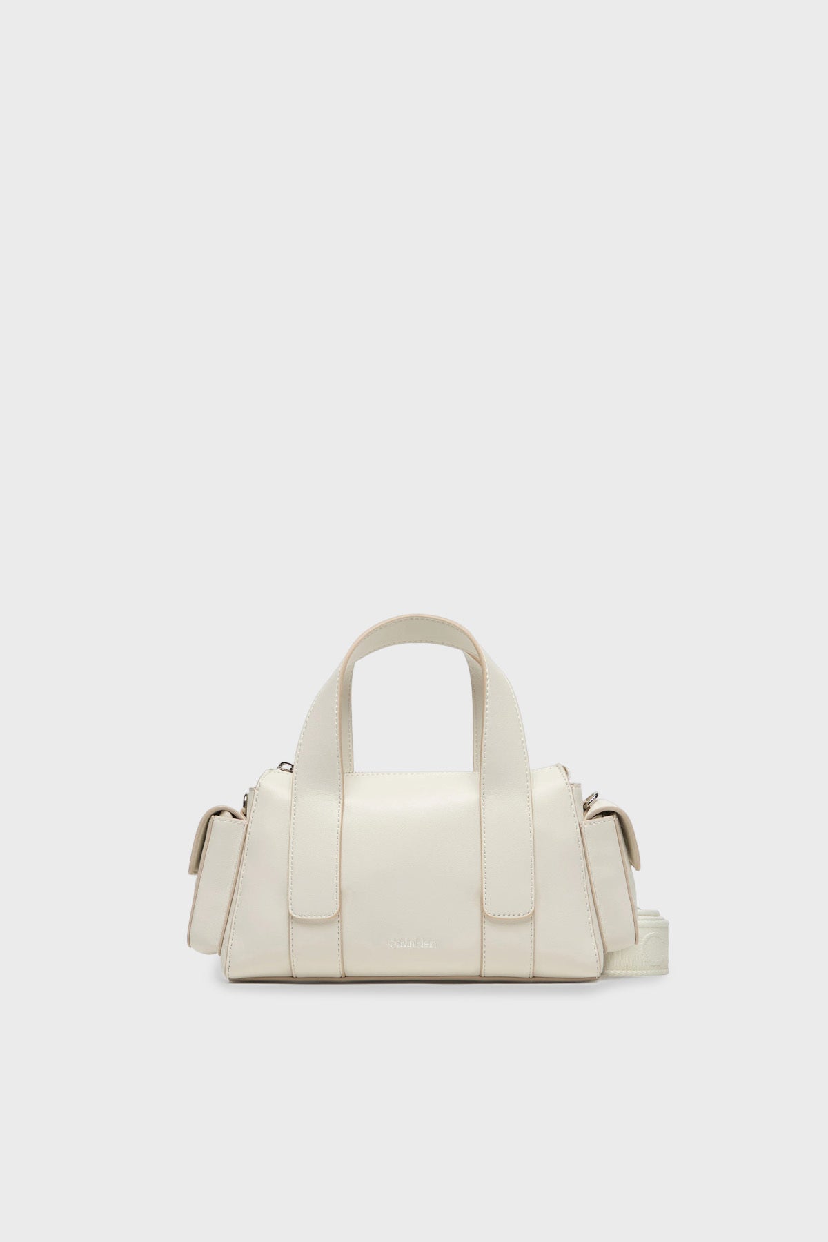 Calvin Klein Webbing Strap Pocket Bag Kadın Omuz Çantası LV04F3291G - Haki