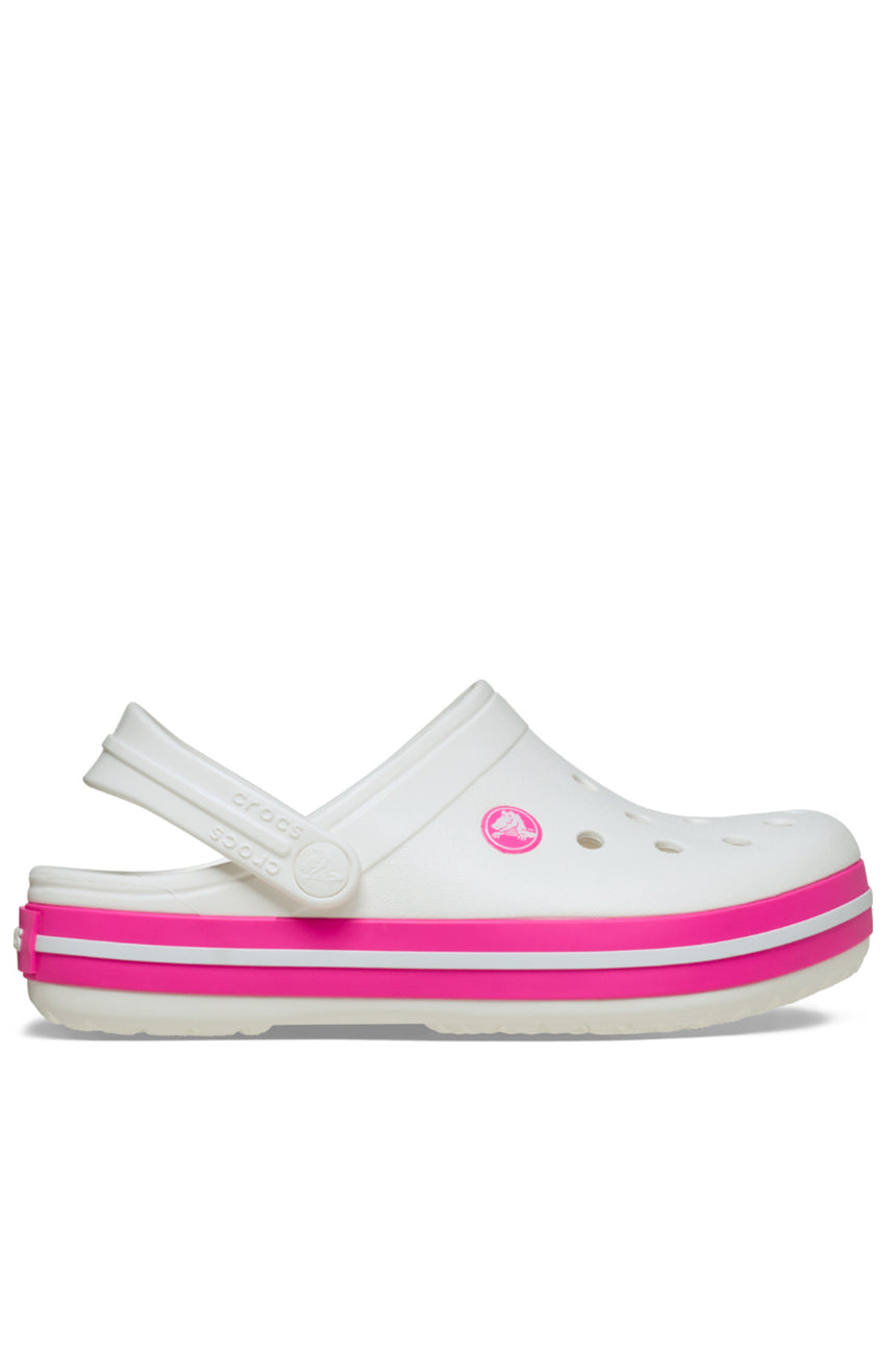 CROCS KIDS Crocband Clog K 207006 - Beyaz/Pembe
