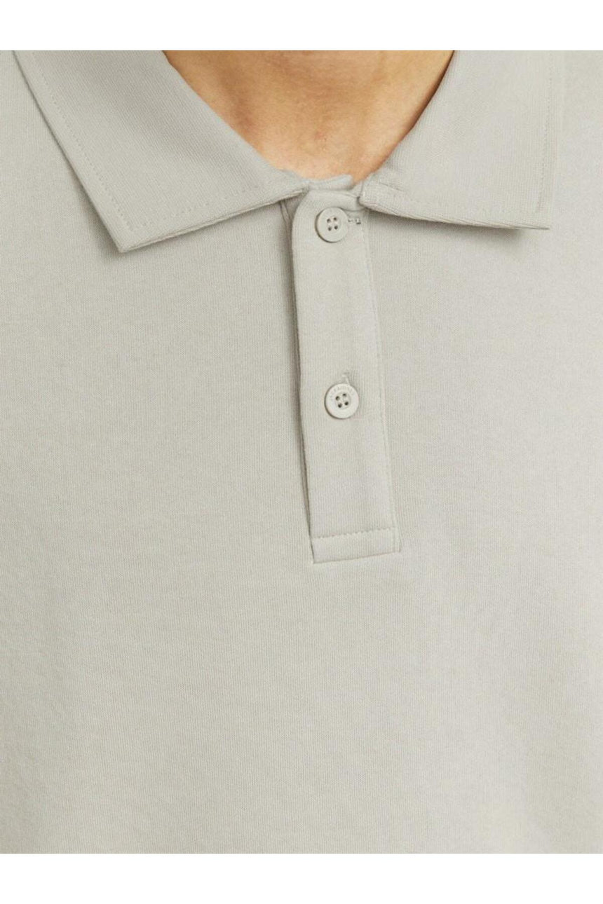JACK&JONES JJEBRADLEY SWEAT POLO NOOS 12278586 - Bej/ Açık Gri