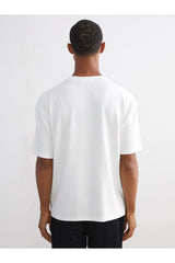 LC Waikiki Erkek Kısa Kollu T-Shirt W5MG46J8 - Ekru
