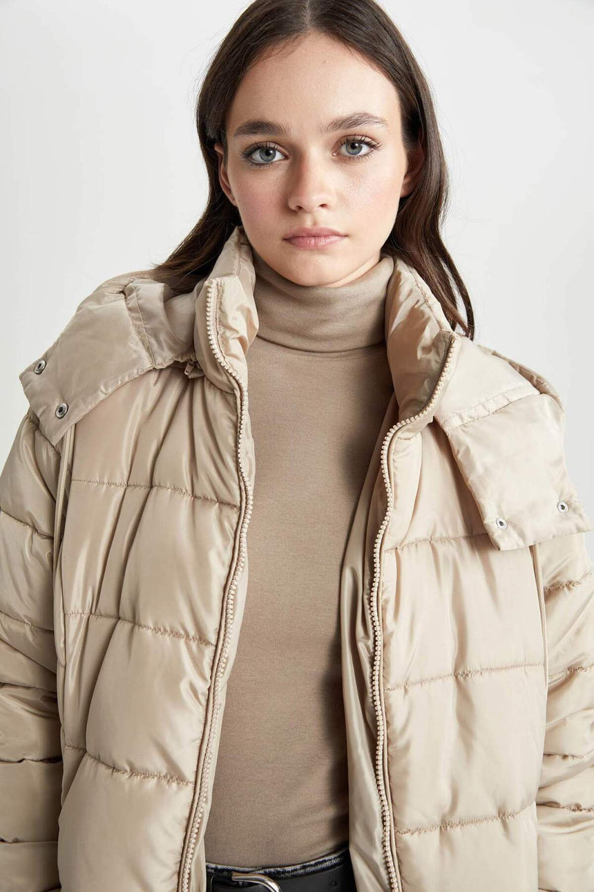 Defacto Kadın Coat/Parka A1315AX - Açık Kahve