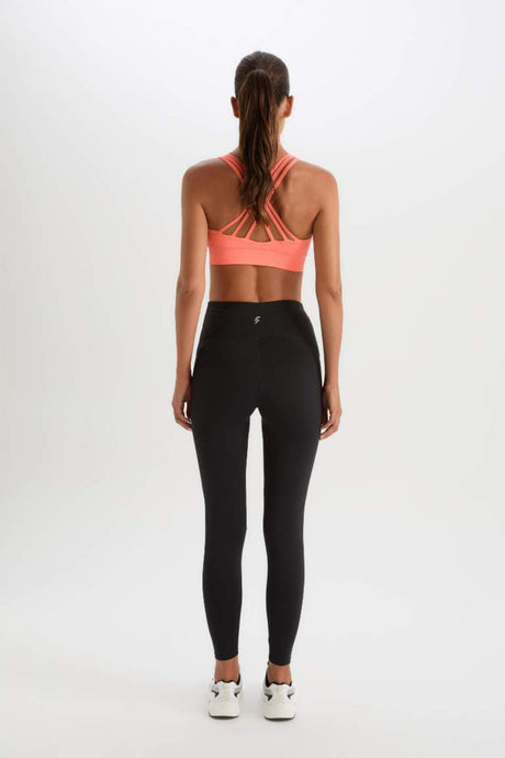 Defacto Kadın Leggings Z0817Az - Siyah
