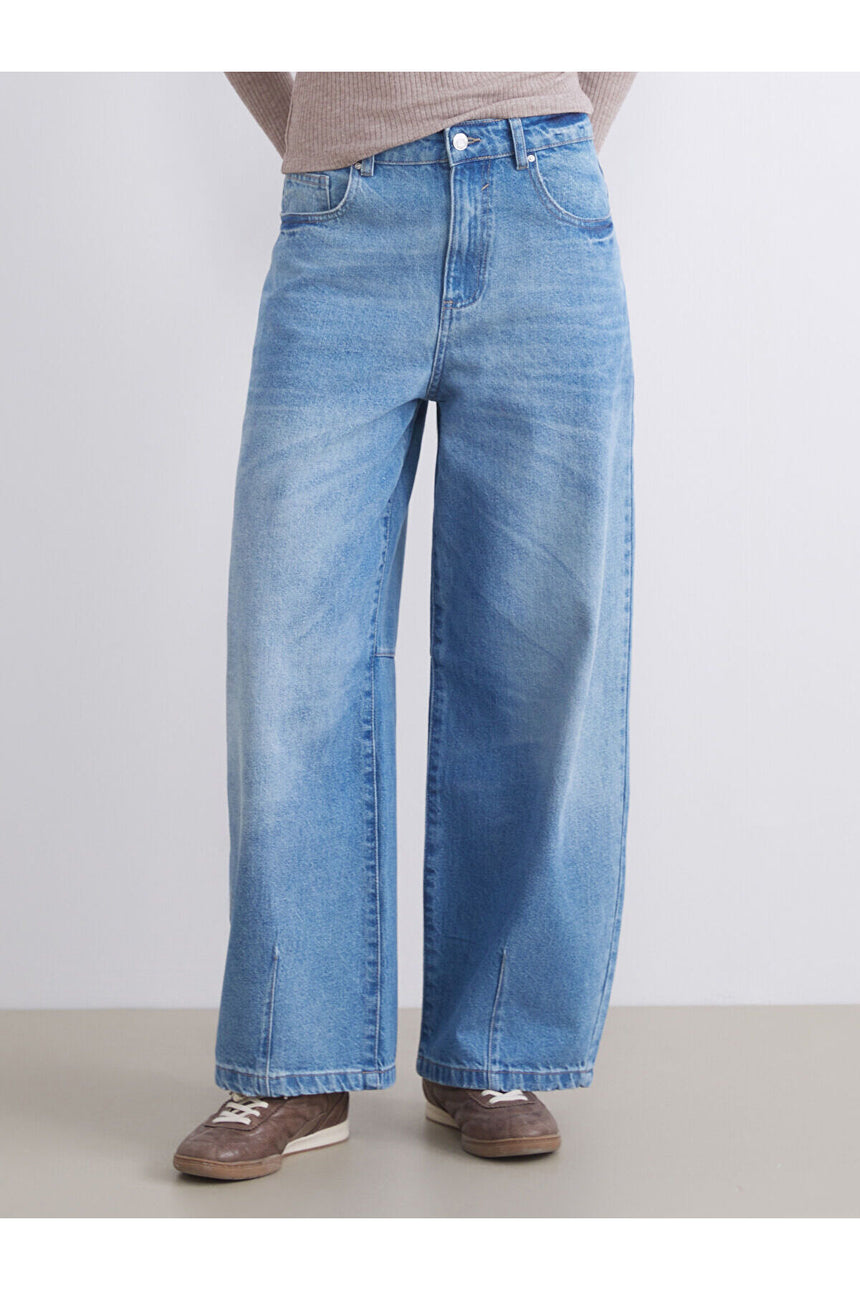 LC Waikiki Kadın Jean Pantolon W5JR36B8 - Mavi
