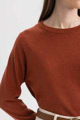 DEFACTO KADIN I6913AZ Pullover - Turuncu