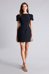 Defacto Kadın Short Sleeve Woven Dress H2740AX - Siyah