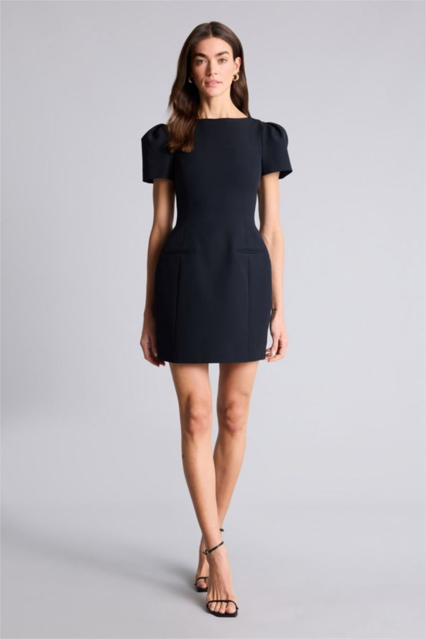 Defacto Kadın Short Sleeve Woven Dress H2740AX - Siyah