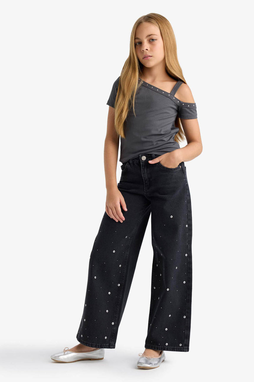 Defacto Çocuk Trousers F7640A8 - Antrasit
