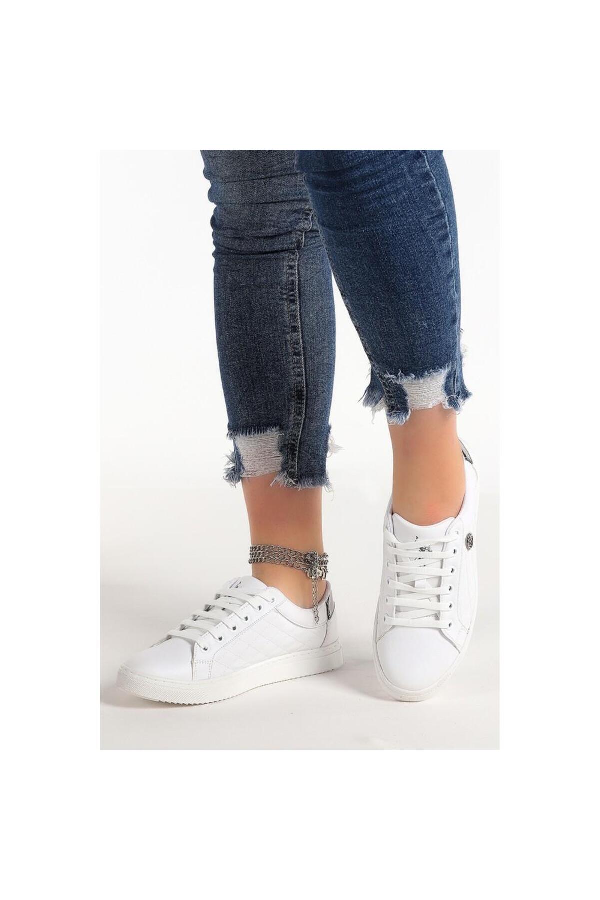 U.S. Polo Assn. Tiggy Kadın Sneaker - Beyaz