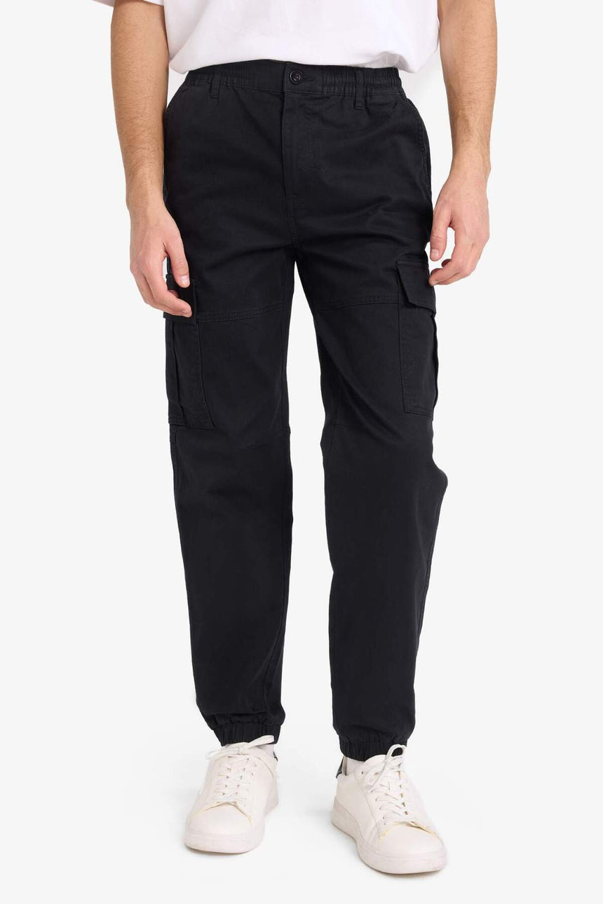 DeFacto C9163AX Erkek Pantolon - Siyah
