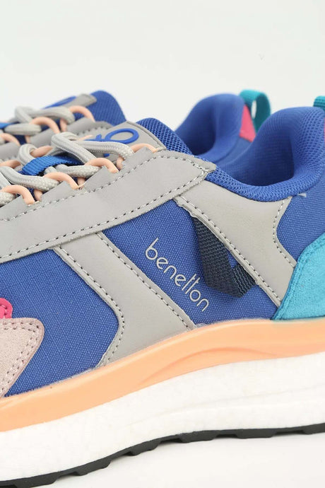 Benetton Kadın Zen Spor Ayakkabı Bn-11132 - Canlı Mavi