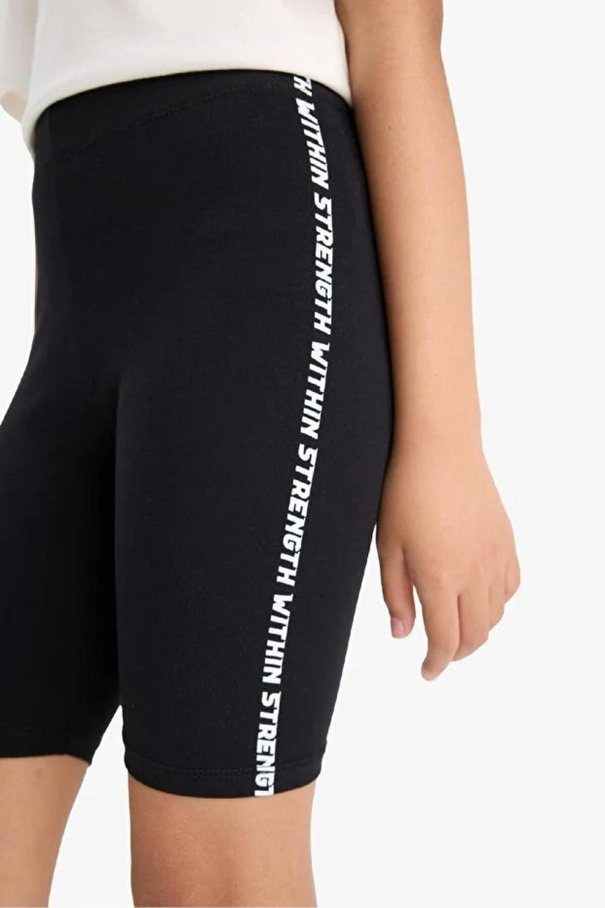 Defacto Çocuk Leggings E5726A8 - Siyah