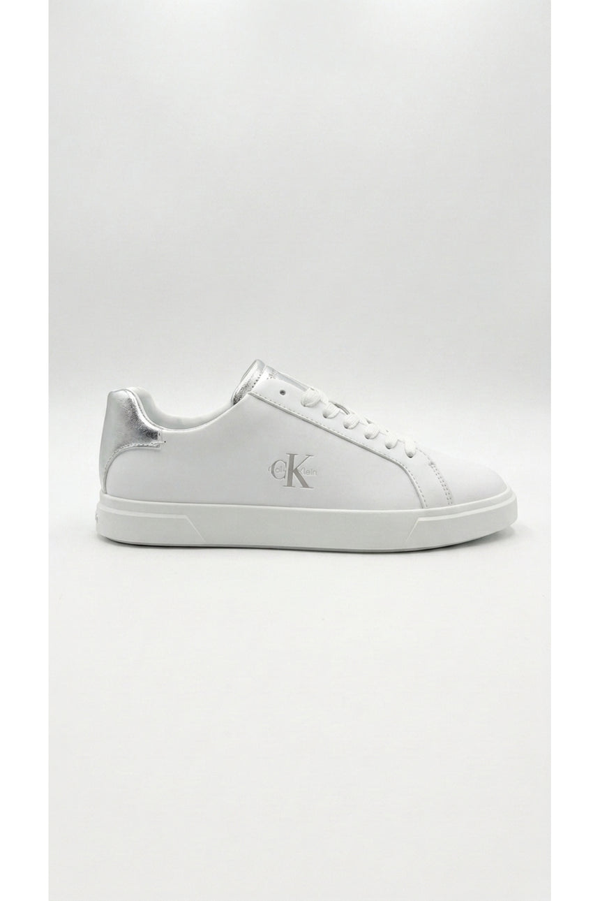 Calvin Klein Kadın LOW PRO CUPS LACEUP LTH MET HW0HW02846 - Beyaz