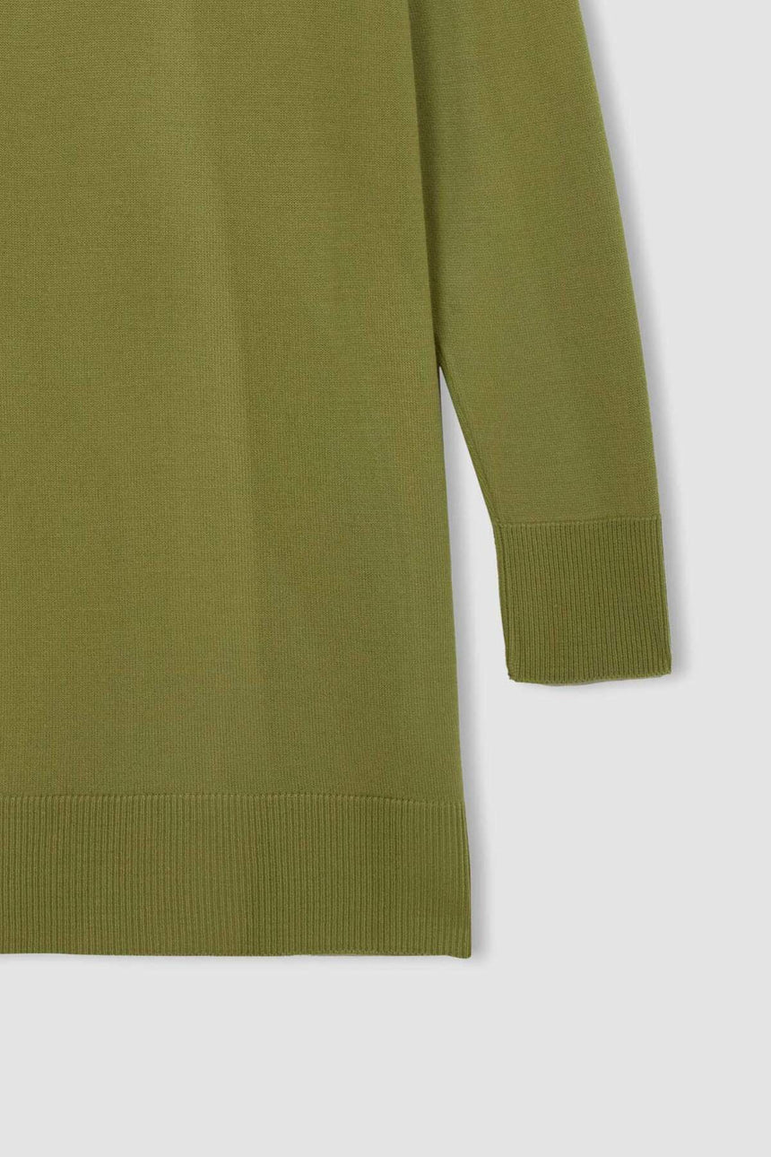 Defacto Kadın Tunic H3431Az - Zeytin Yeşili