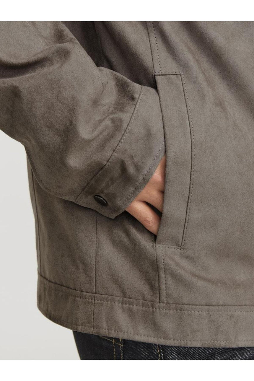 JACK&JONES JJEDYLAN SHACKET NOOS 12268609 - Koyu Kahverengi
