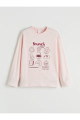 LCW ÇOCUK S6C164B4 GPJ,C-BRUNCH-UU - Açık Pembe