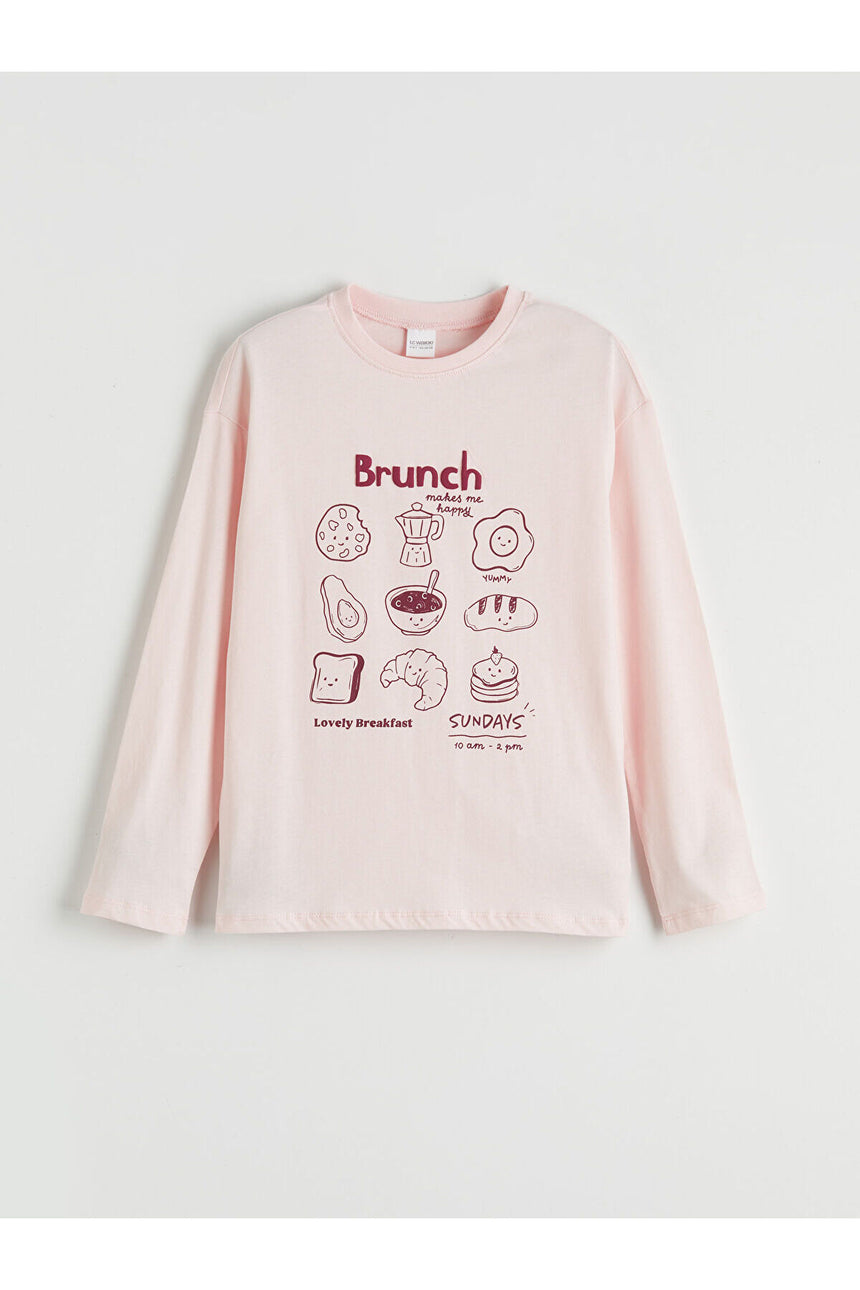LCW ÇOCUK S6C164B4 GPJ,C-BRUNCH-UU - Açık Pembe