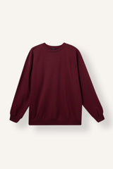 DeFacto Kadın Sweatshirt F9628AX - Bordo