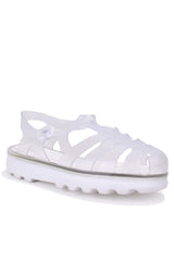 Igor Kadın Vega Cristal Sandalet - Şeffaf Beyaz