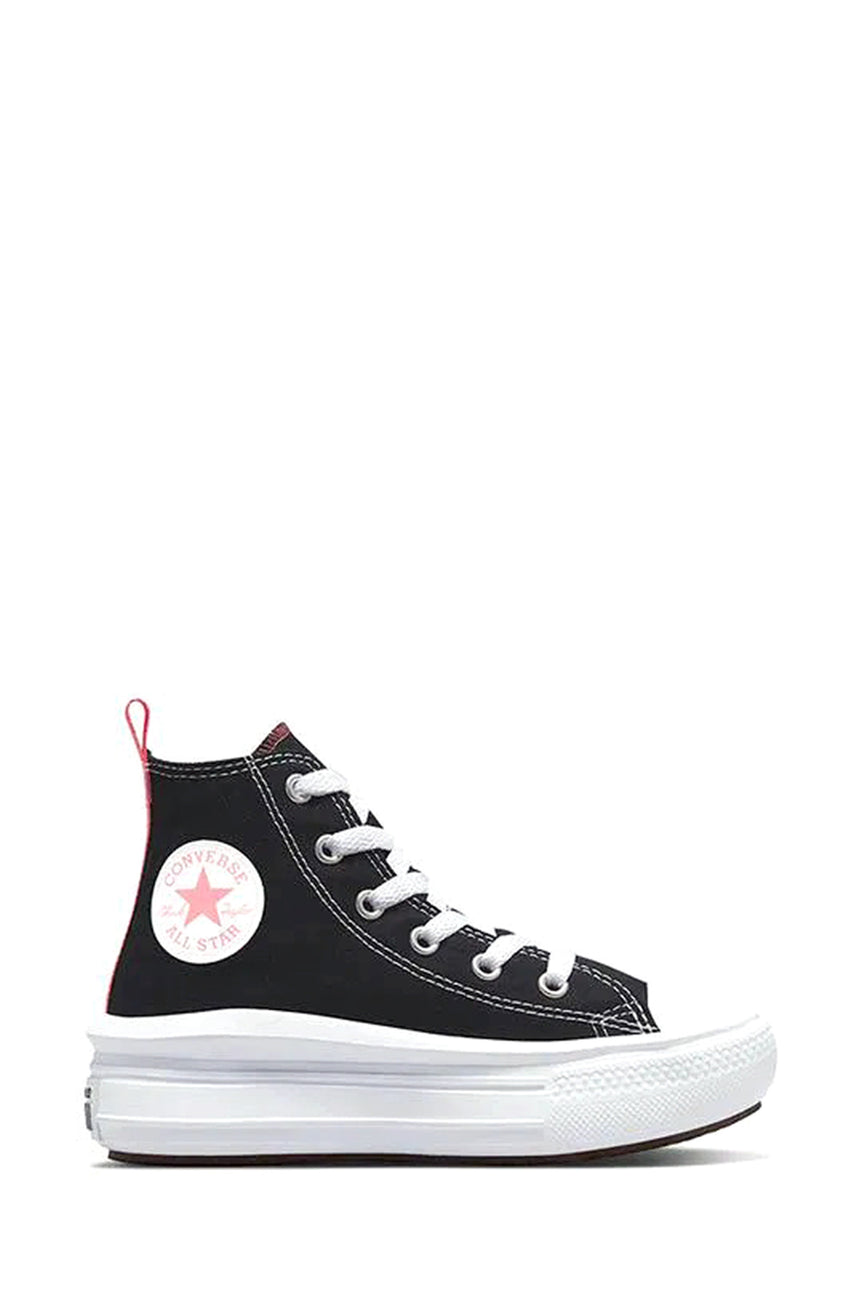 CONVERSE CHUCK TAYLOR ALL STAR MOVE COLOR POP PLATFORM 371527C.001 - Siyah/Pembe