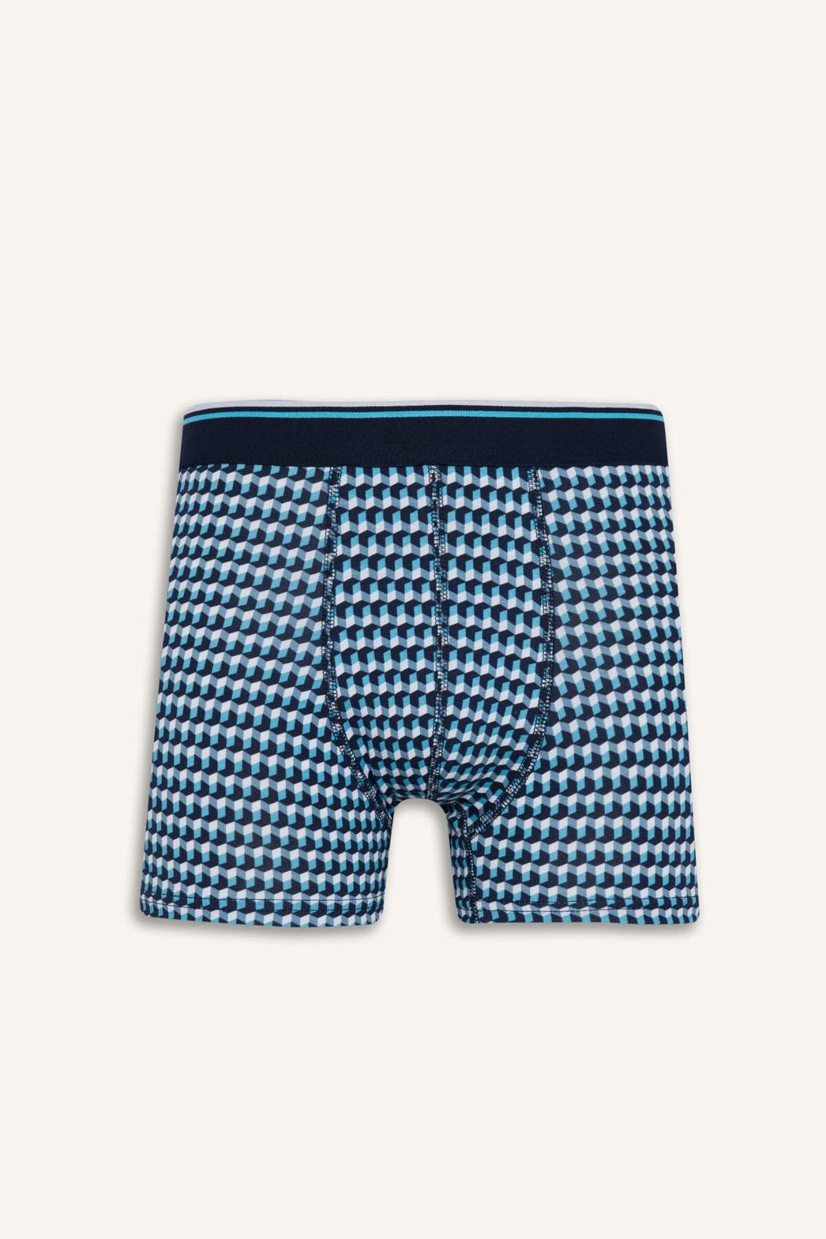 Defacto Erkek Knitted Boxer C3848Ax - Koyu Lacivert